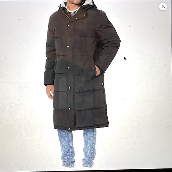 Levi's Men's Arctic Cloth Extra Long Parka. NWT puffer coat. - Picture 5 of 7